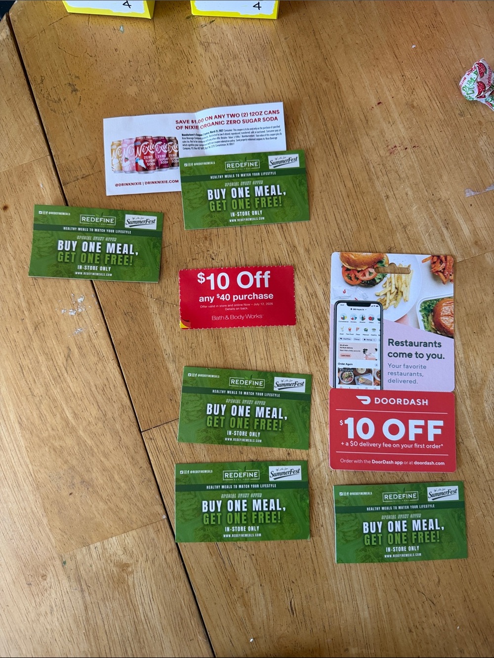 Assorted Restaurant & Delivery Coupon Pack